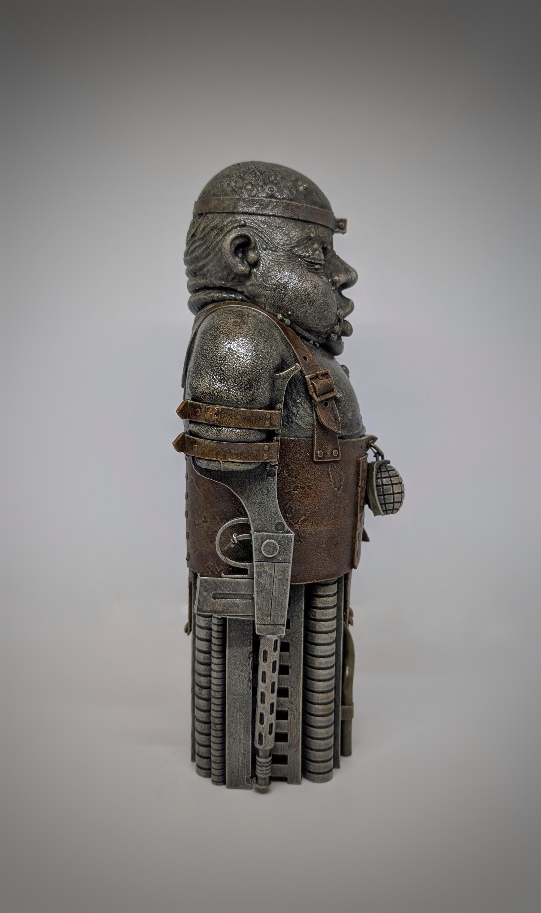 Inspired by HR Giger Biomechanoid I Sculpture Statue 11.2in (28.5cm/285mm) 3D Resin
