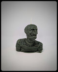 Vegan Mummy Candle -Height 3.74 inches (9.5 cm /95 mm)