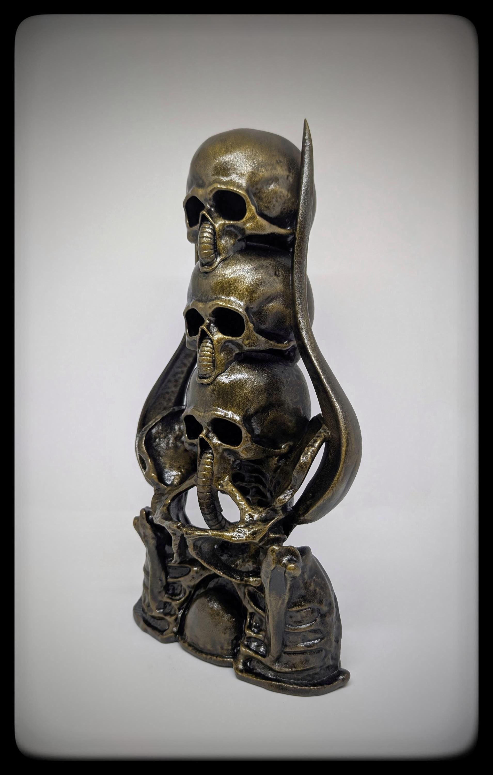 Inspired H.R. Giger - Harkonnen 3D resin ABS like 11.42" (29 cm / 290 mm)