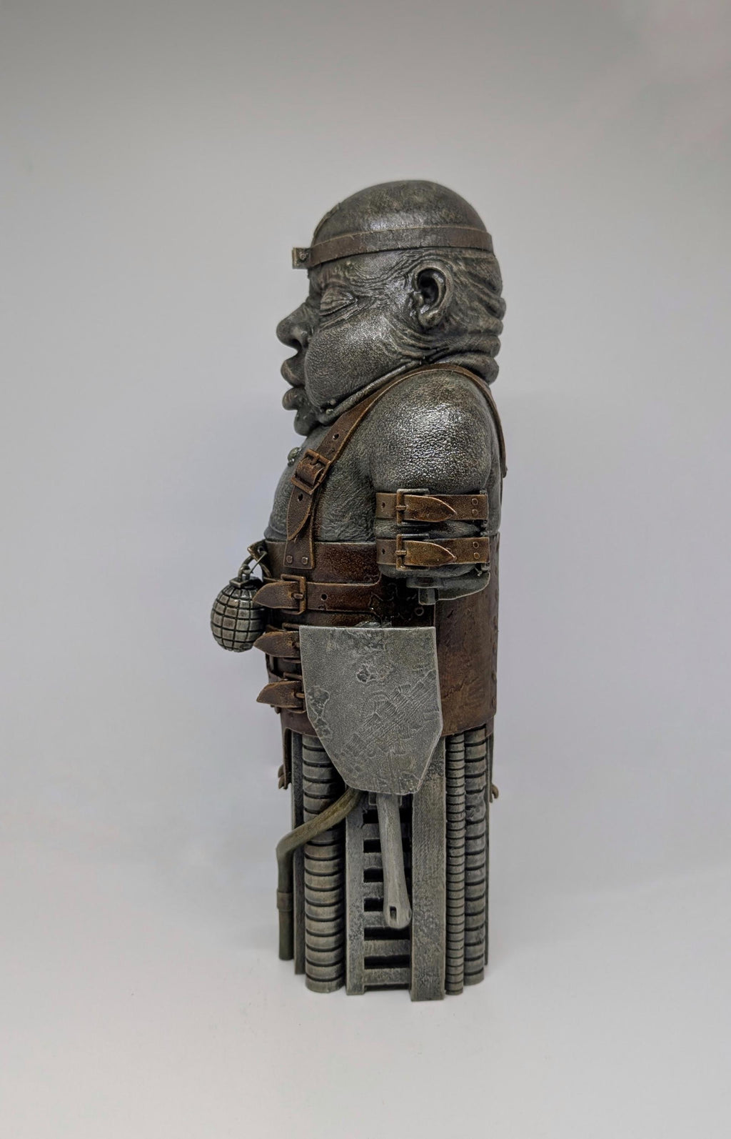 Inspired by HR Giger Biomechanoid I Sculpture Statue 11.2in (28.5cm/285mm) 3D Resin