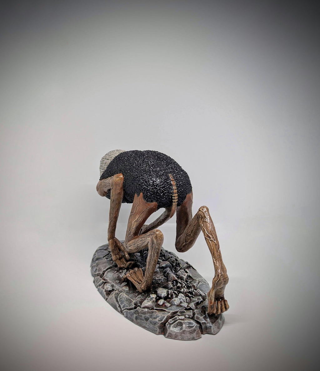 Inspired by Zdzisław Beksiński – Crawling Death 3D Resin Sculpture Length 10.8" (27.5 cm/275mm)