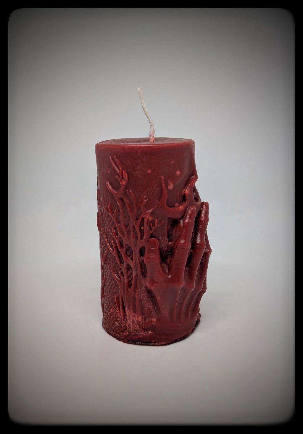 Gothic Skull Handmade Candle Height 3.74in (9.5 cm/95mm) Gothic Home Decor