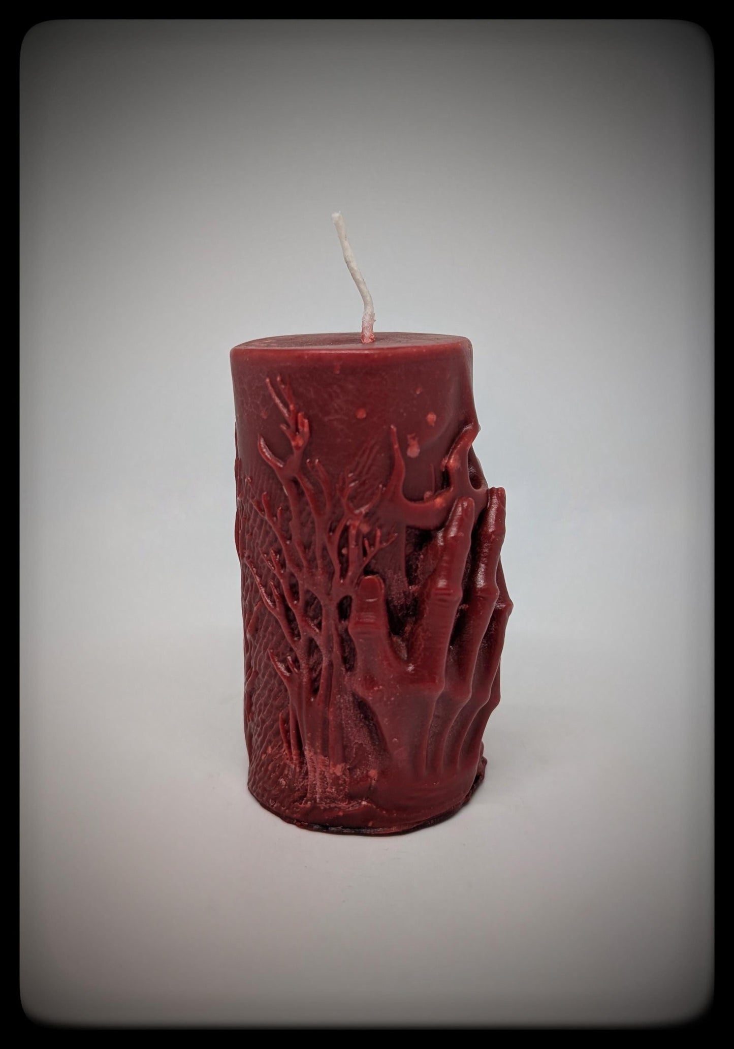Gothic Skull Handmade Candle Height 3.74in (9.5 cm/95mm) Gothic Home Decor