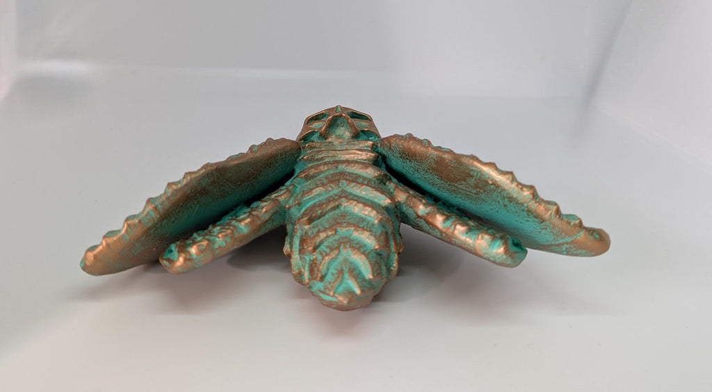 Death's Head Hawkmoths by C.Brigante 3D Print Resin  Wall Art Model ( 5.5"x6.7")