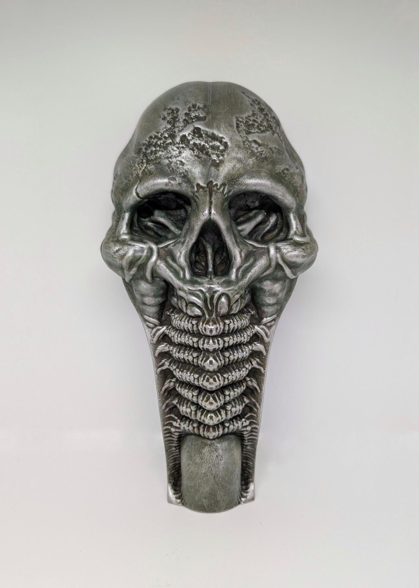 Biomechanical Skull / Wall Sculpture 12.2in (31cm/310mm) 3D Resin Art