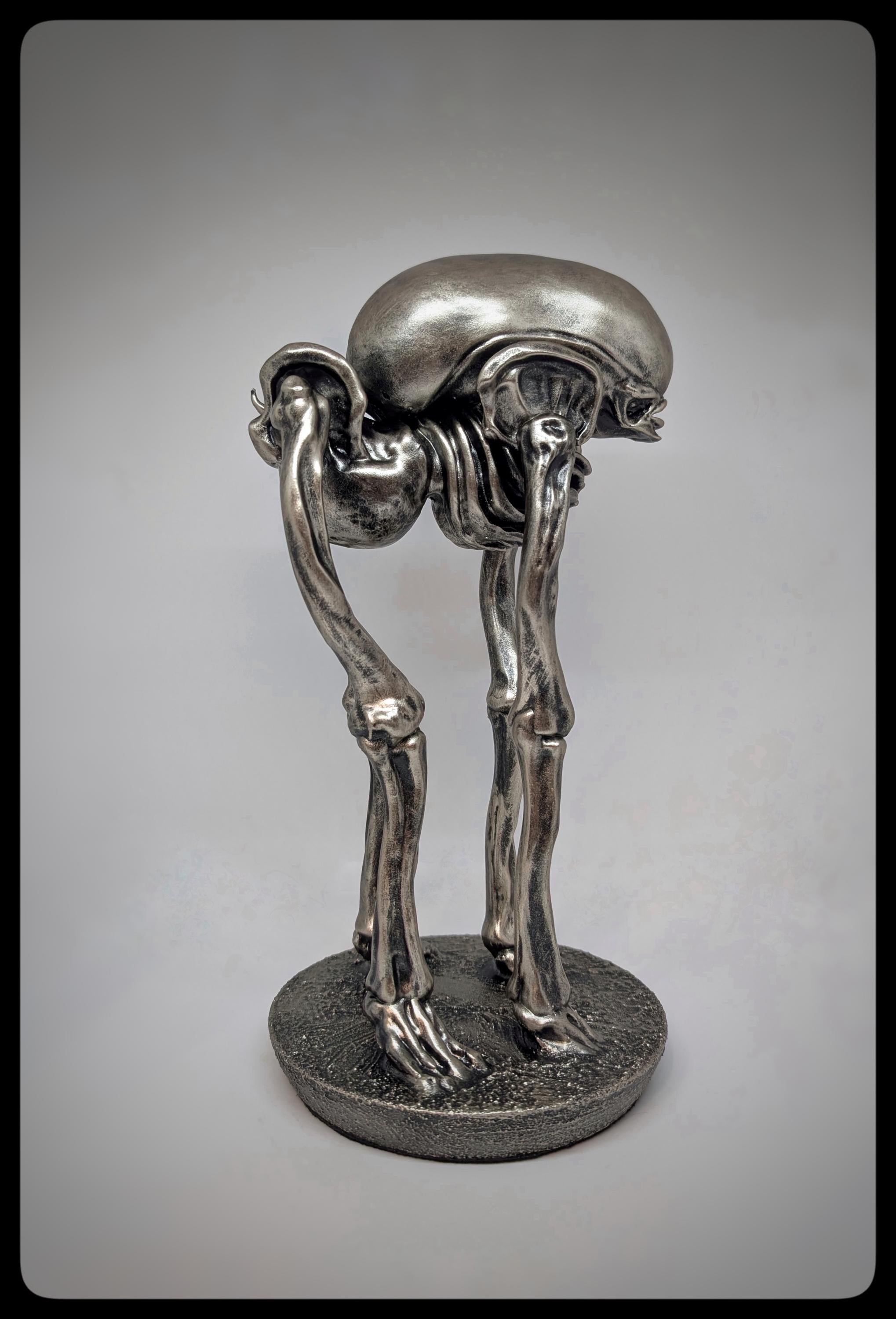Inspired by H.R. Giger - Bambi Alien / 3D Resin/ Height 11.8" (30 cm/300mm)