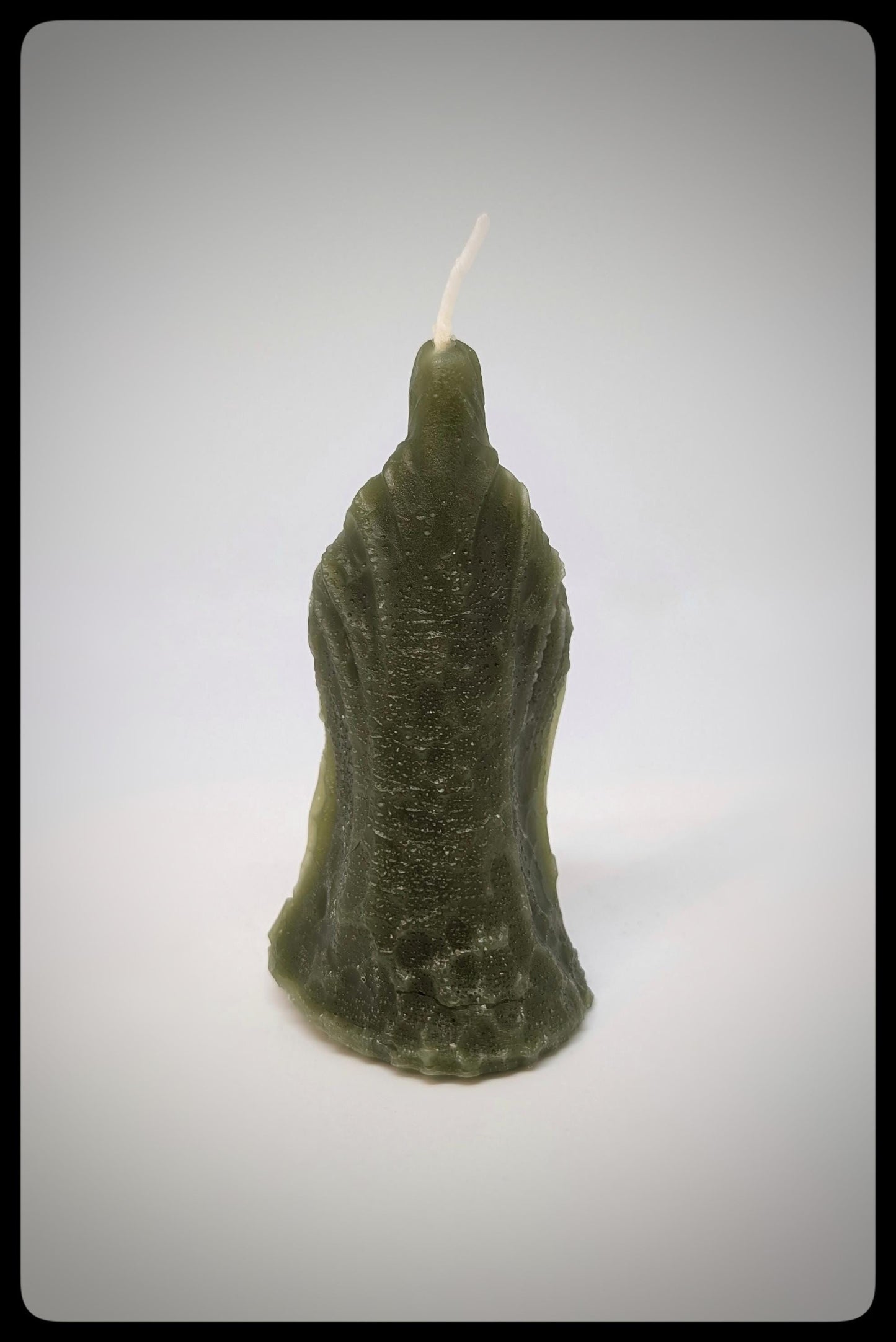 Vegan Candle Monk Ghost Figurine Height 3.74 in (9.5 cm/95 mm)