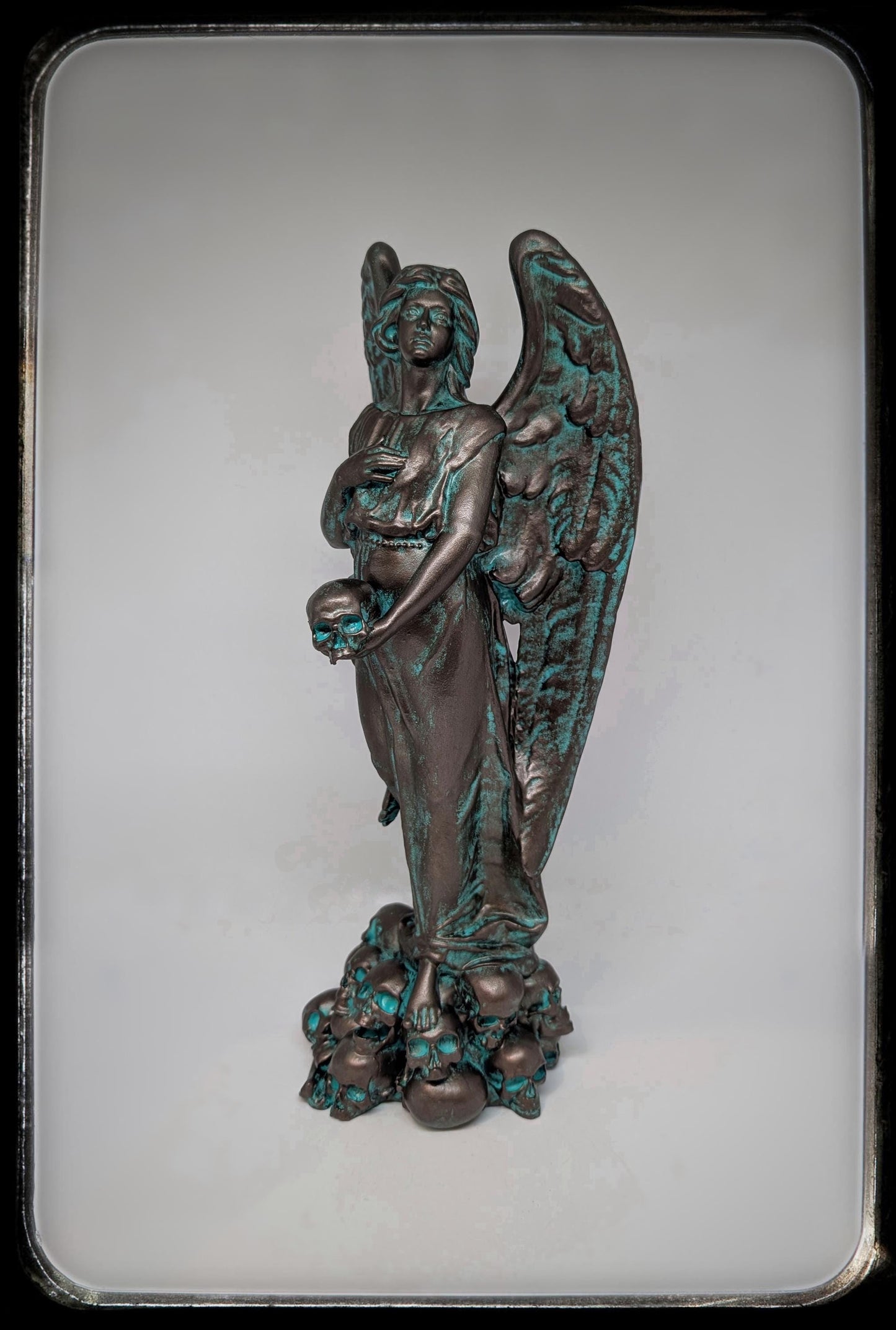 Angel of Death Gothic Resin Figurine Height 13.4'' (34 cm/340mm) Very Rare Art