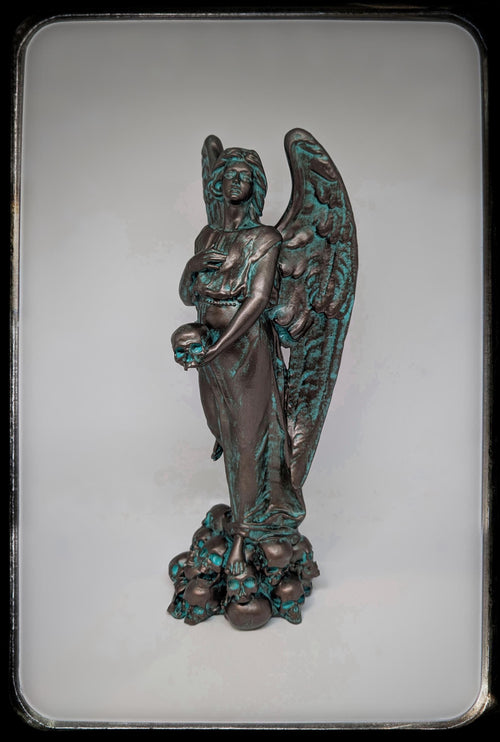 Angel of Death Gothic Resin Figurine Height 13.4'' (34 cm/340mm) Very Rare Art