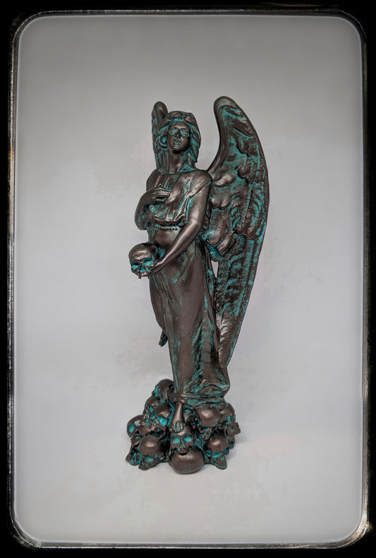 Angel of Death Gothic Resin Figurine Height 13.4'' (34 cm/340mm) Very Rare Art