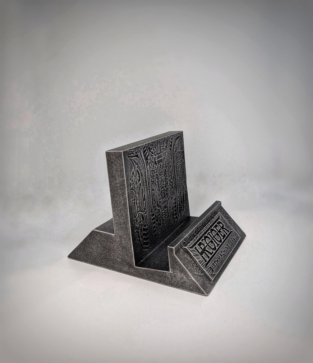 H.R. Giger Birth Machine Inspired / 3D Printed Resin Sculpture  12.2 in (31 cm/310 mm)