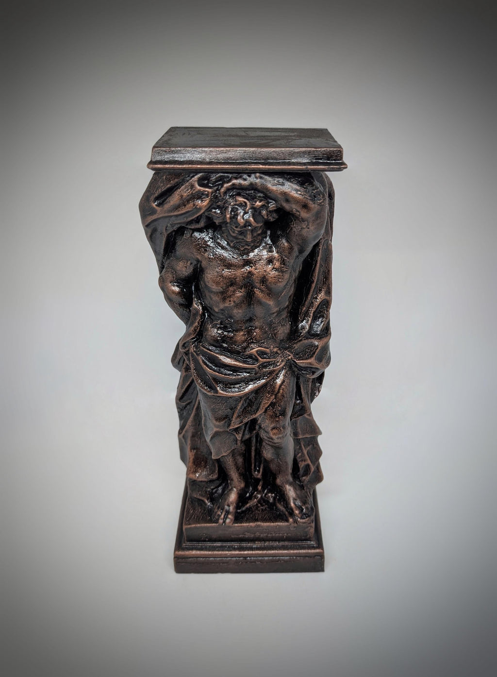 Atlas Titan Statue 11.4" (29 cm/290mm) Hand-Painted 3D Resin Sculpture Figure
