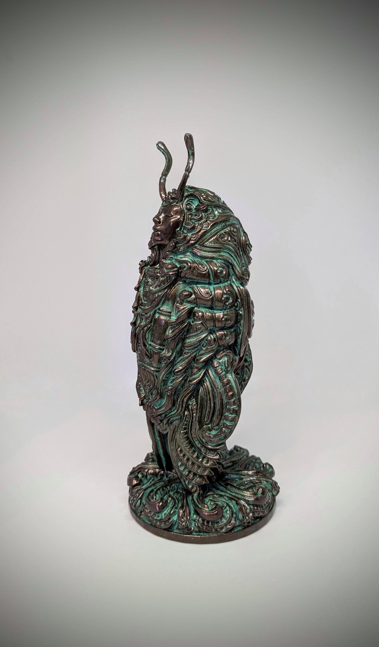 Bug Relic 3D Resin Sculpture 8.66in (22cm/220mm) Design by Zane Rogers
