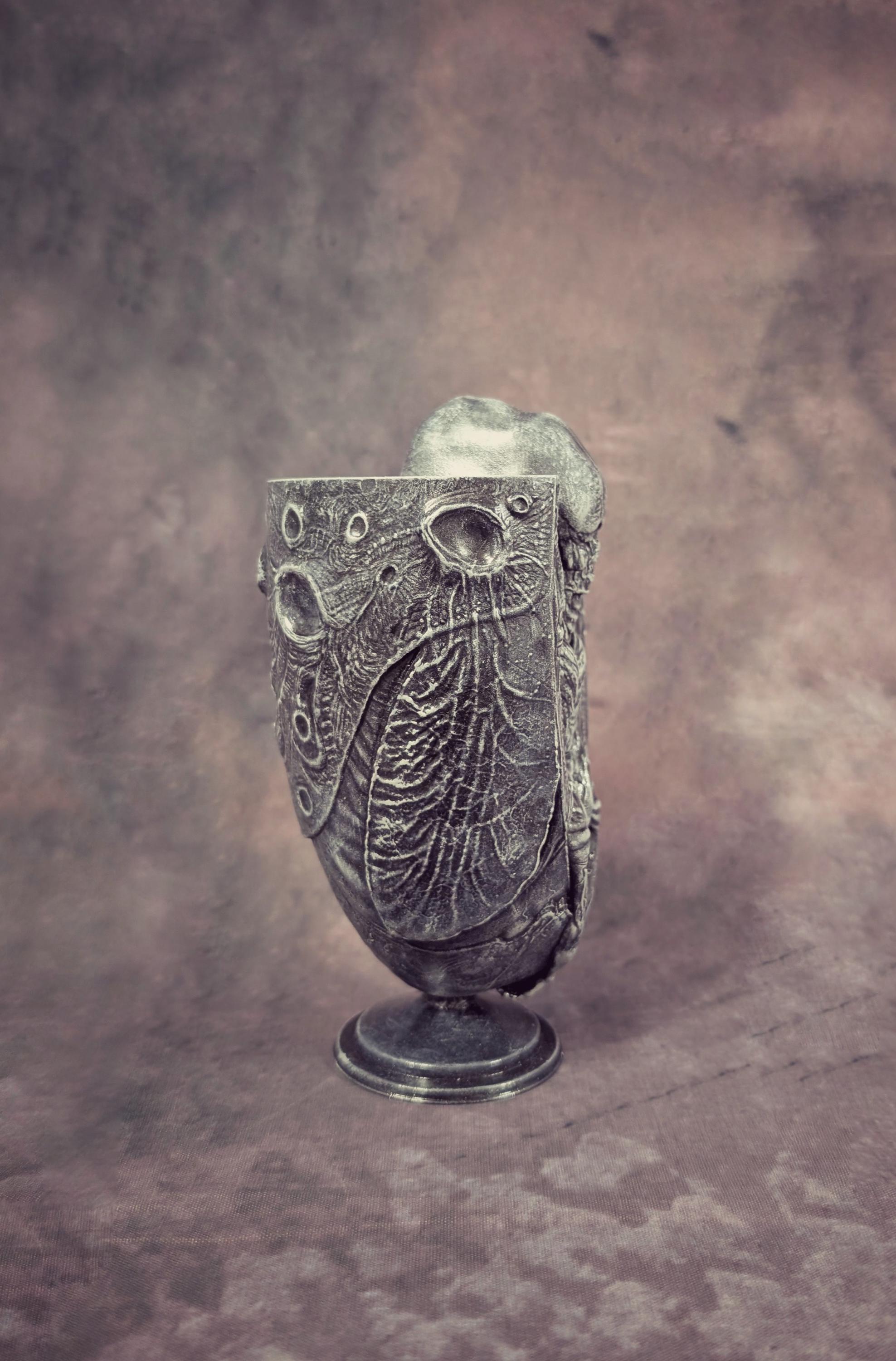 Celestial Being -3D Printed Resin Sculpture / Height 6.5 inch (16.5 cm / 165 mm)