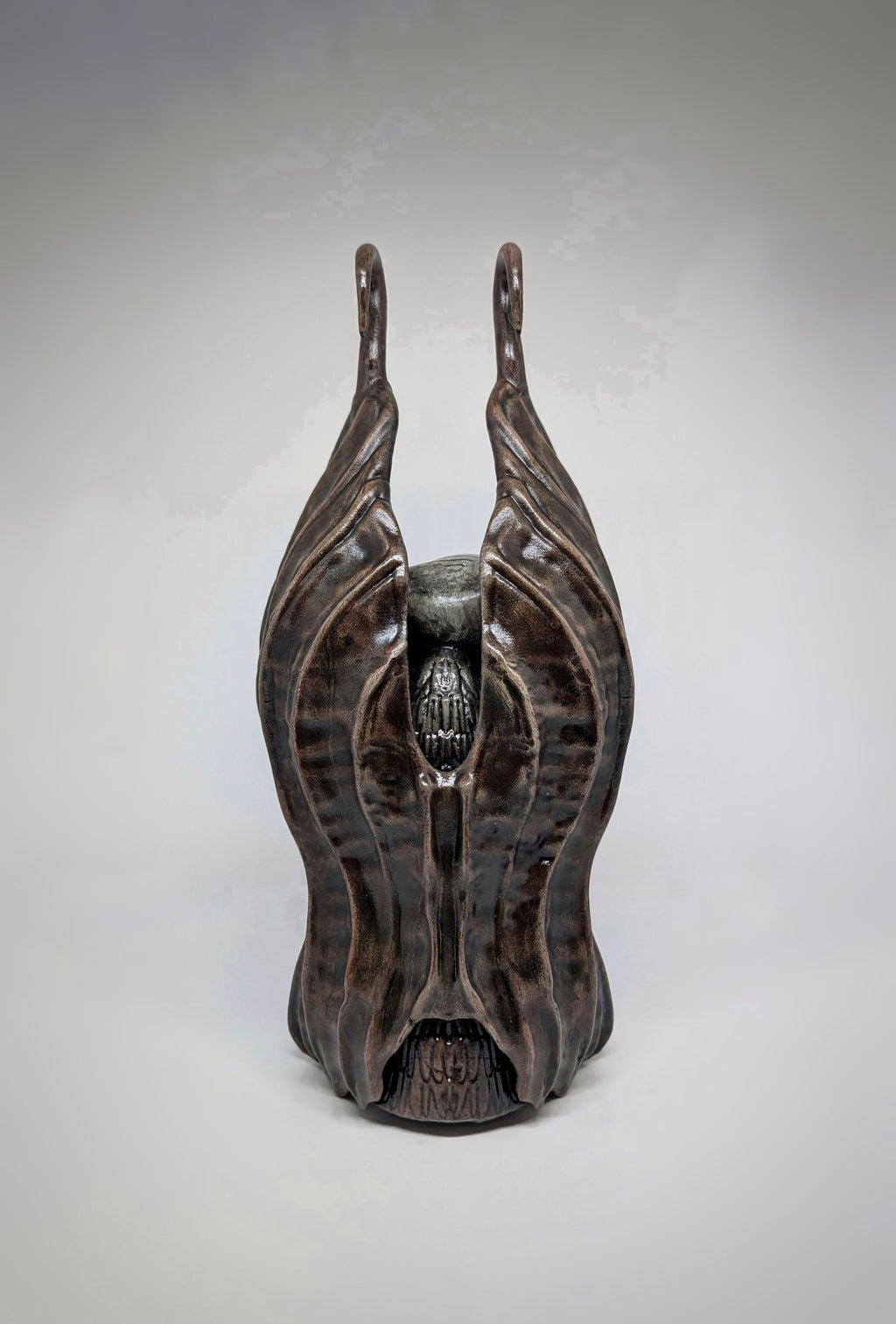 Inspired by H.R. Giger – The Tourist /11.8" (30 cm)  3D Resin Sculpture