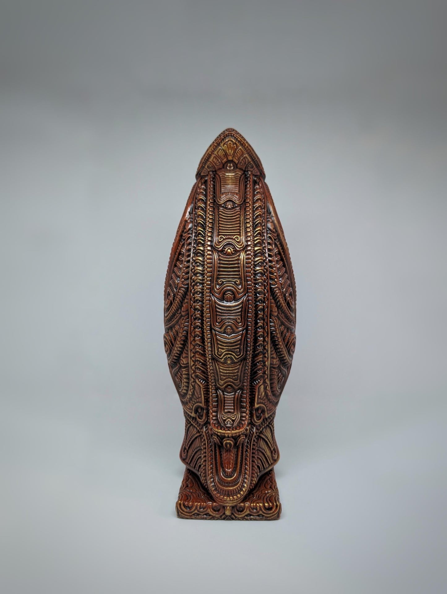 Falcon 3D Resin Sculpture / Height 13.2 in (33.5 cm / 335 mm) / Design by Zane Rogers
