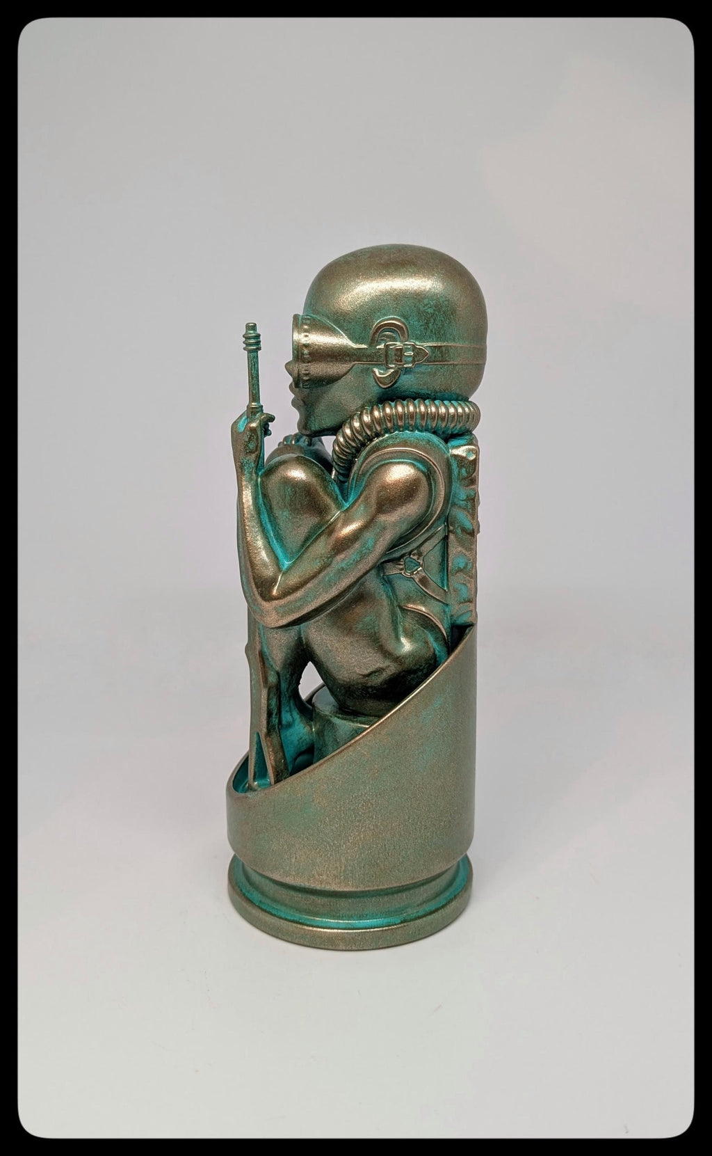 H.R. Giger Inspired Birth Machine Bullet Baby 3D Resin Figure – 8.07 inches (20.5 cm/205 mm)