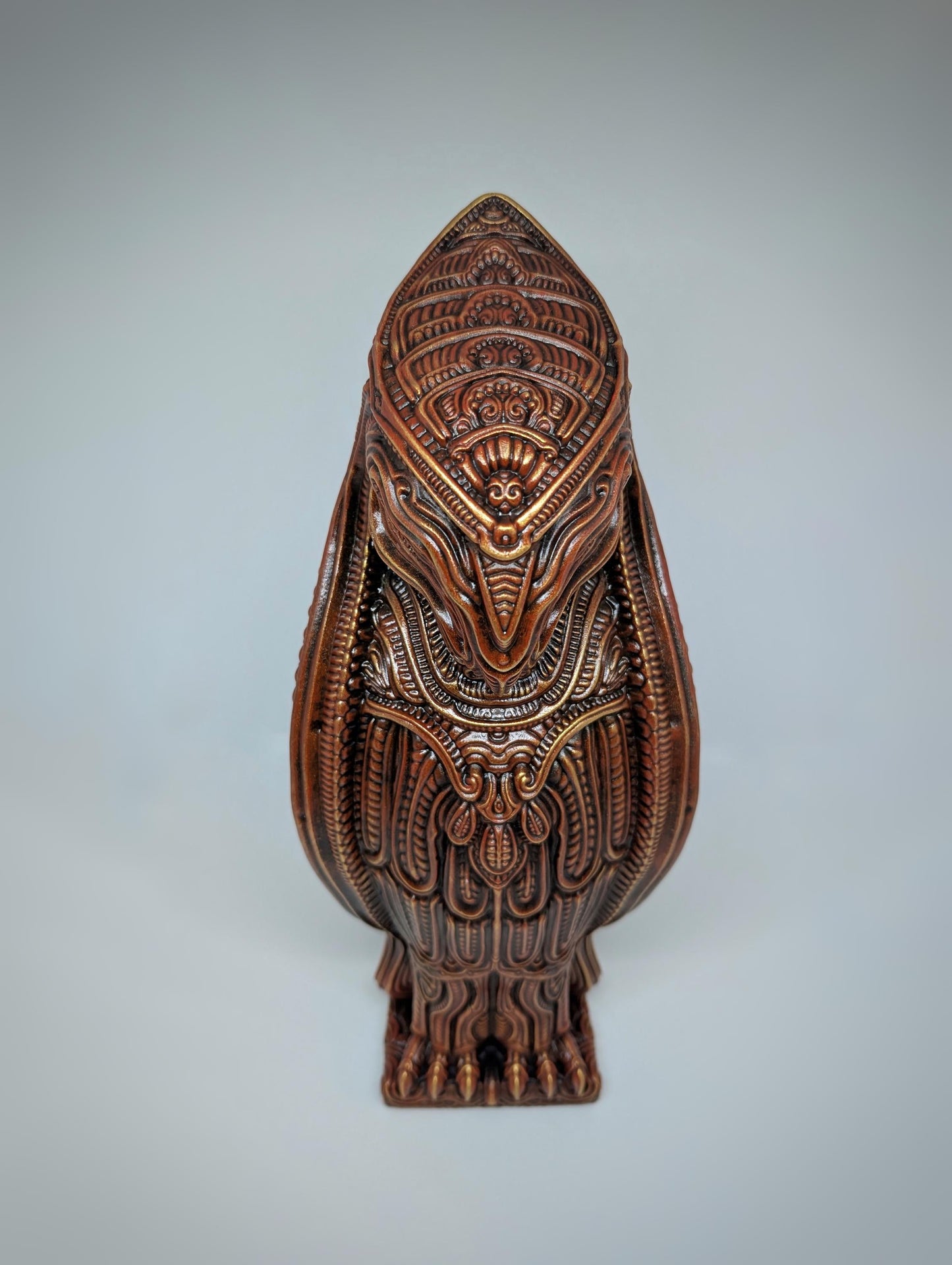 Falcon 3D Resin Sculpture / Height 13.2 in (33.5 cm / 335 mm) / Design by Zane Rogers