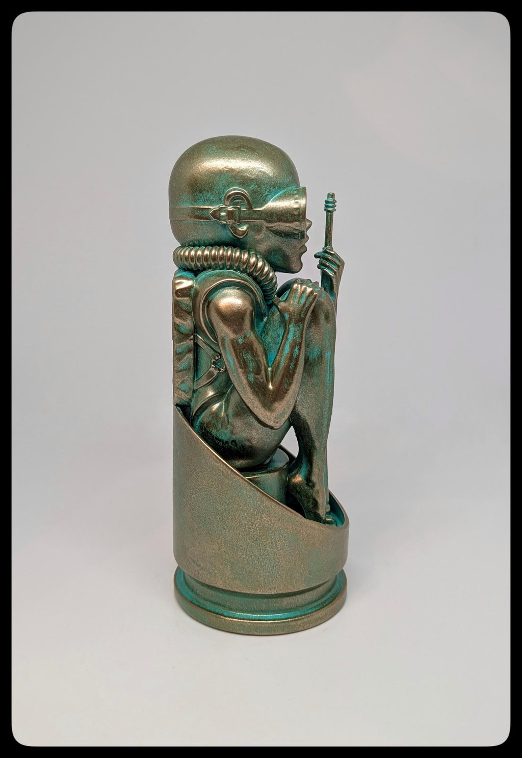 H.R. Giger Inspired Birth Machine Bullet Baby 3D Resin Figure – 8.07 inches (20.5 cm/205 mm)