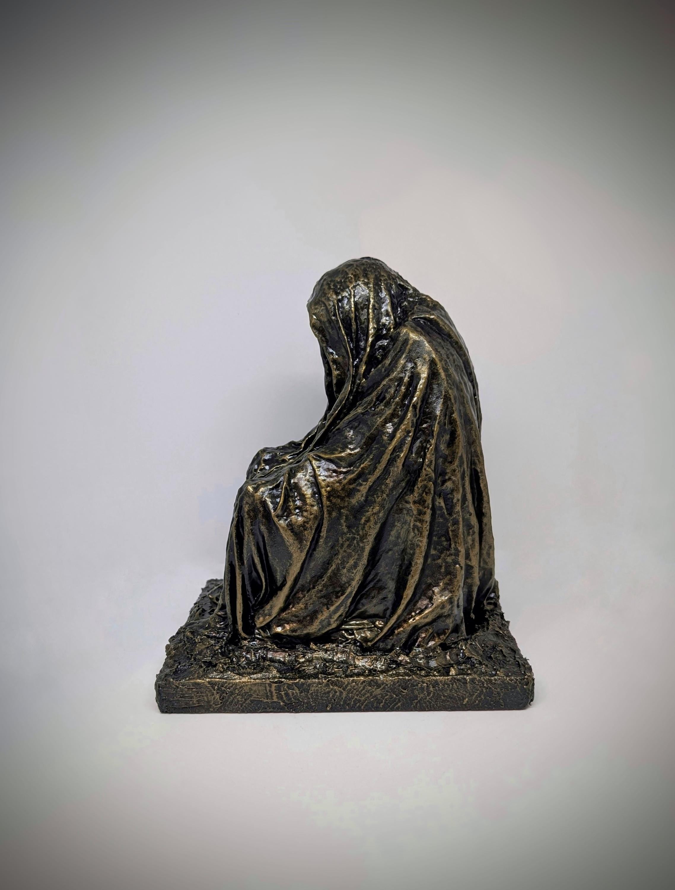 Inspired by Anna Chromy  II Commendatore 3D Resin Sculpture 9.1in (23 cm/230 mm)