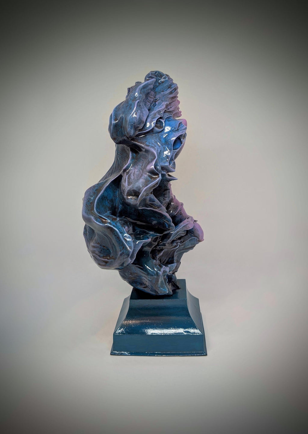 Inspired by Zdzislaw Beksinski Untitled (Through Cloth) 3D Sculpture 11.6in (29.5cm/295mm)