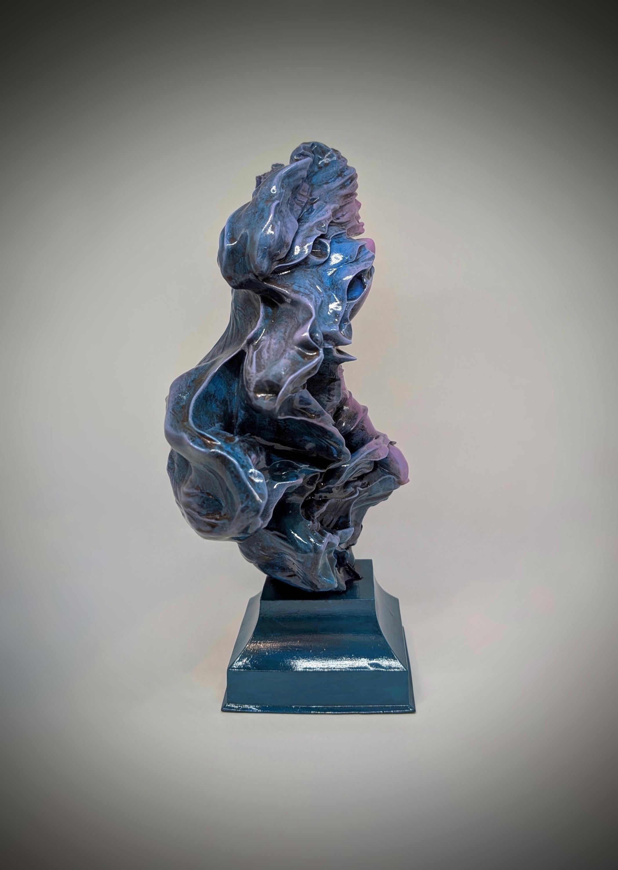 Inspired by Zdzislaw Beksinski Untitled (Through Cloth) 3D Sculpture 11.6in (29.5cm/295mm)