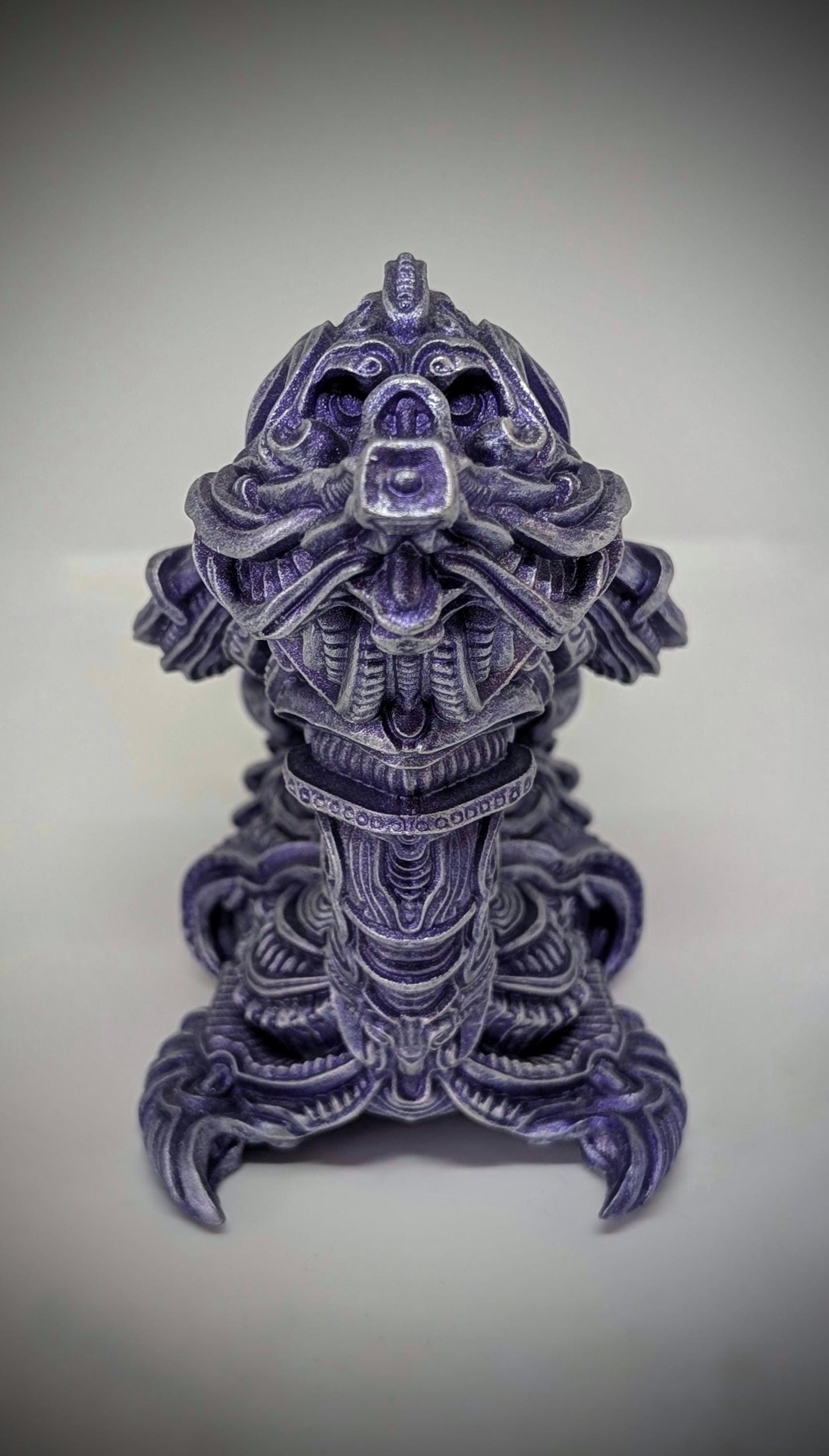 Alien Prometheus Space Jockey by Zane Rogers – 3D Resin Model /Width: 7.9 inches (20 cm /200mm)