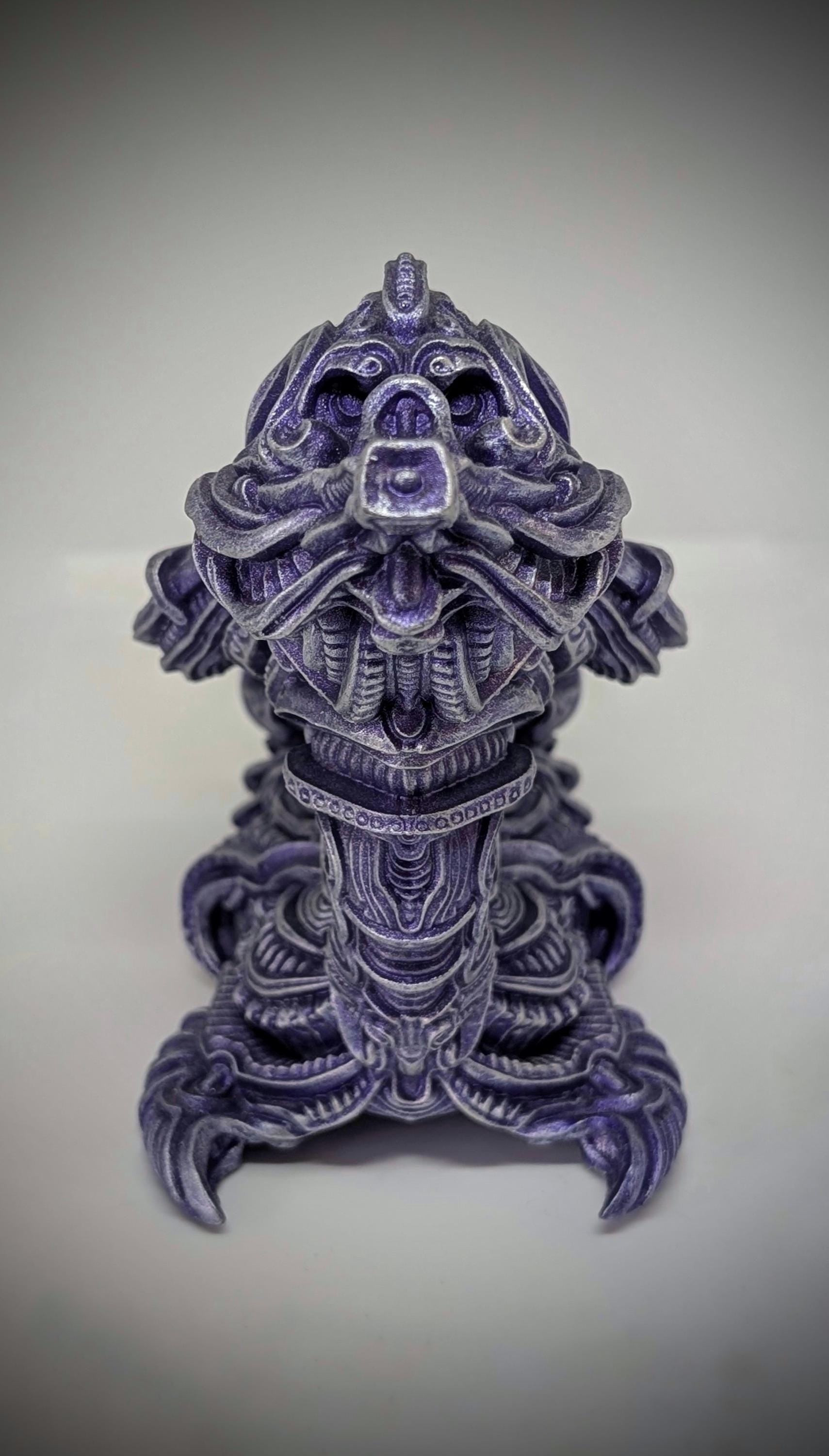 Alien Prometheus Space Jockey by Zane Rogers – 3D Resin Model /Width: 7.9 inches (20 cm /200mm)