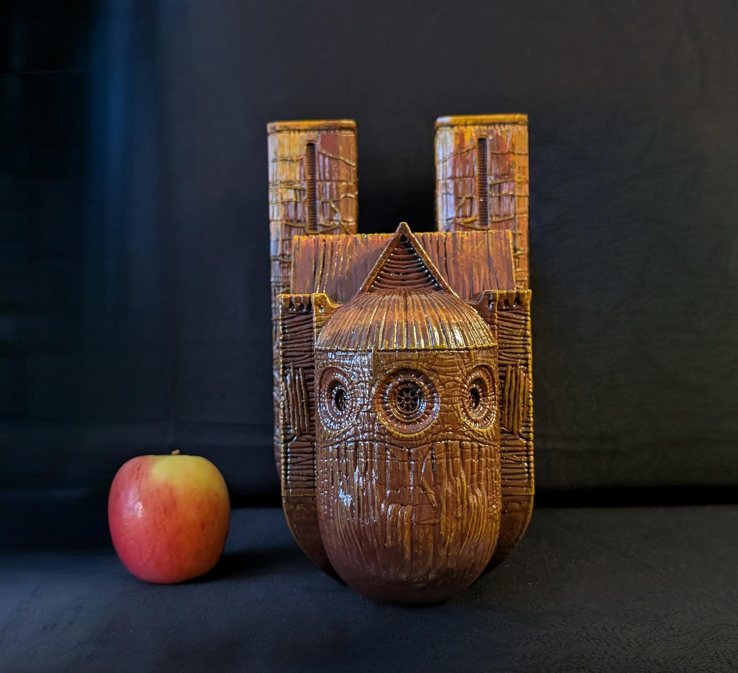 Inspired by Zdzisław Beksiński - Cathedral / 3D Resin Sculpture / 9.25in (23.5 cm / 235 mm)