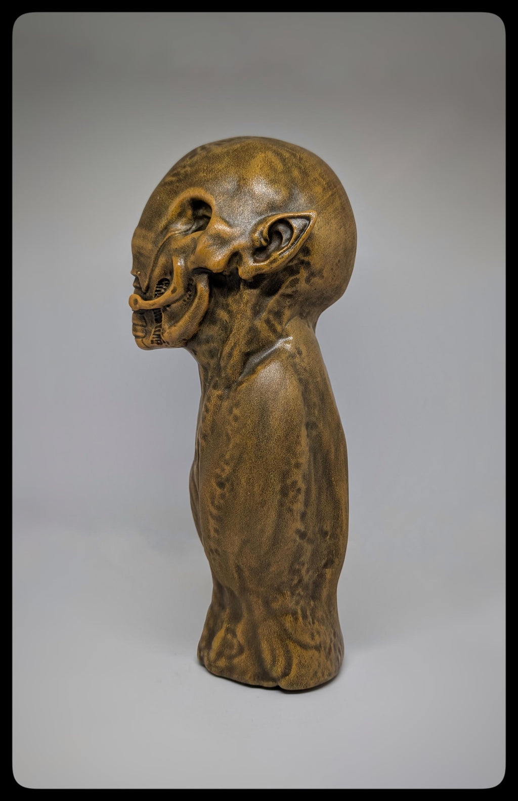 Inspired by H.R. Giger – The Tourist / Height 12.2" (31 cm/310mm) 3D Resin Sculpture