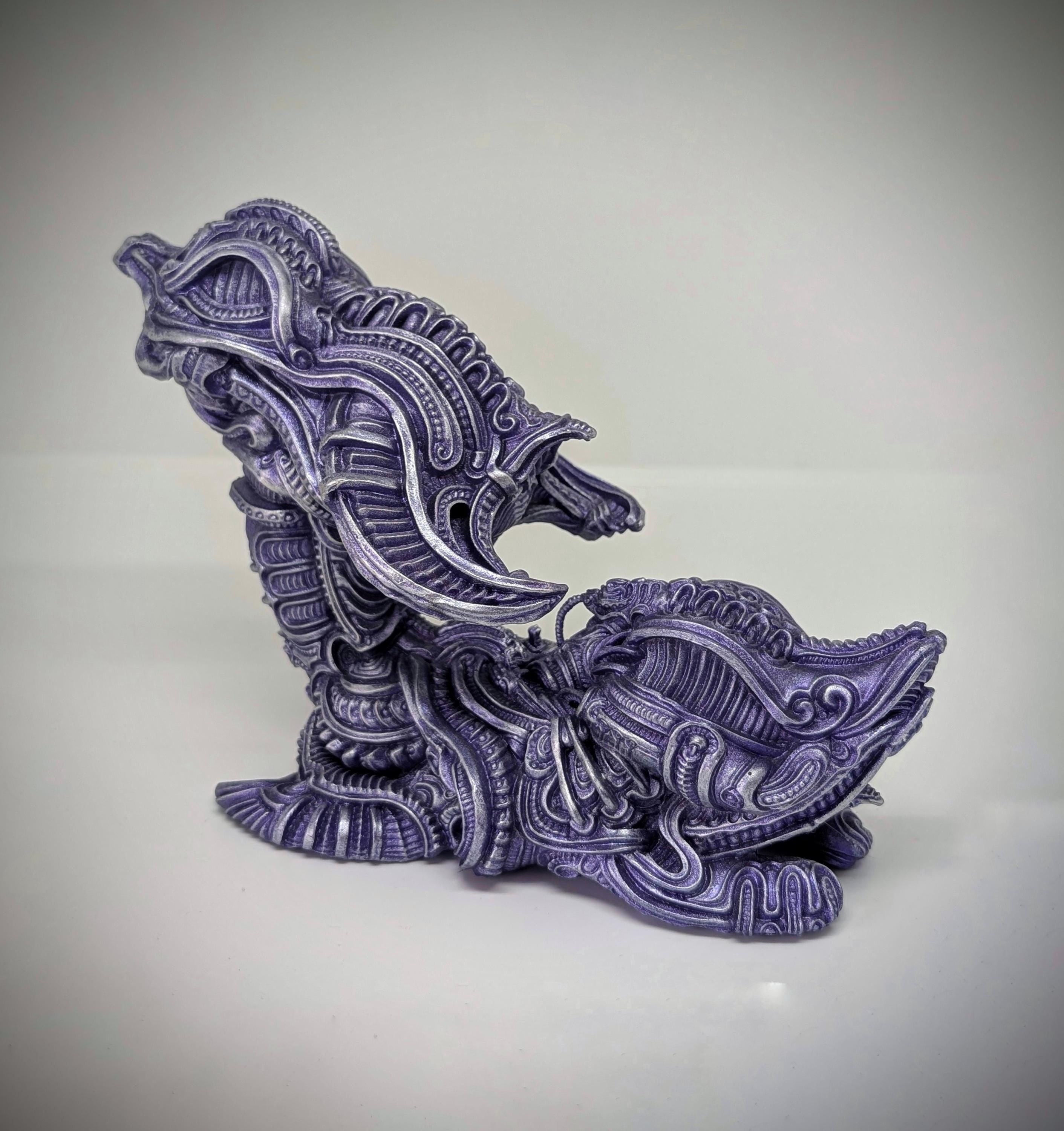 Alien Prometheus Space Jockey by Zane Rogers – 3D Resin Model /Width: 7.9 inches (20 cm /200mm)