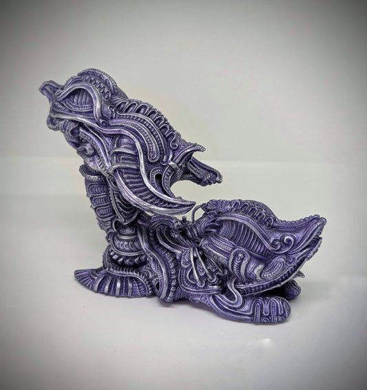 Alien Prometheus Space Jockey by Zane Rogers – 3D Resin Model /Width: 7.9 inches (20 cm /200mm)