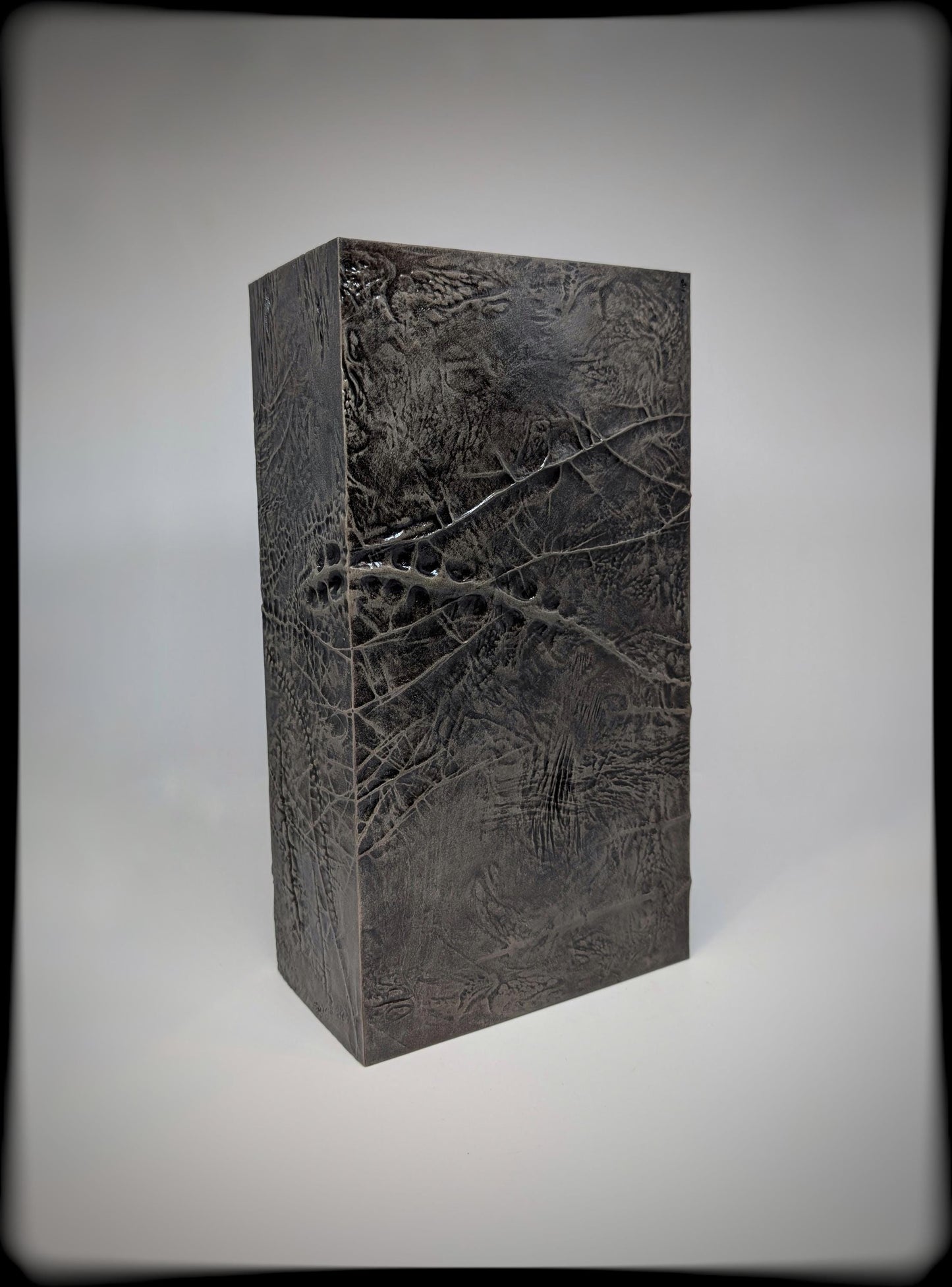 Inspired by Zdzislaw Beksinski 3D Resin Sculpture, Height 10.43 in (26.5 cm/265mm)