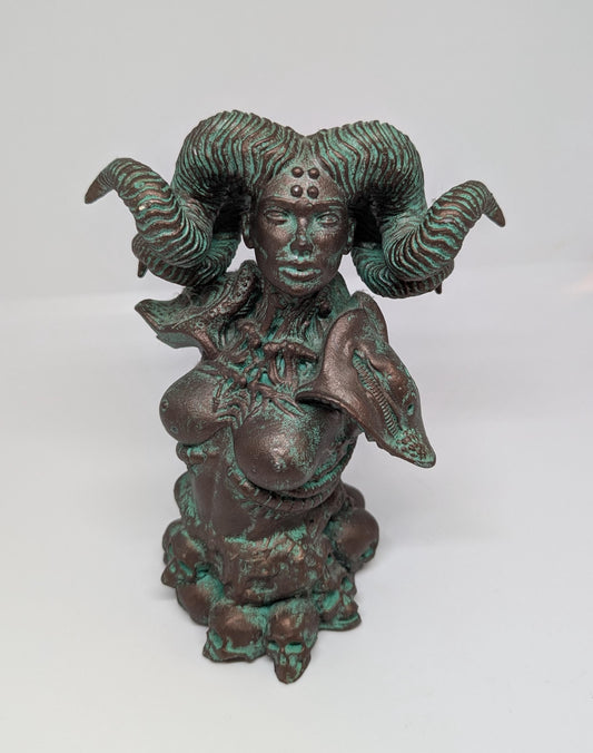 Lilith Mother of Demons 3D Printed Resin Figure – Height 6.5 Inches (16.5 cm)