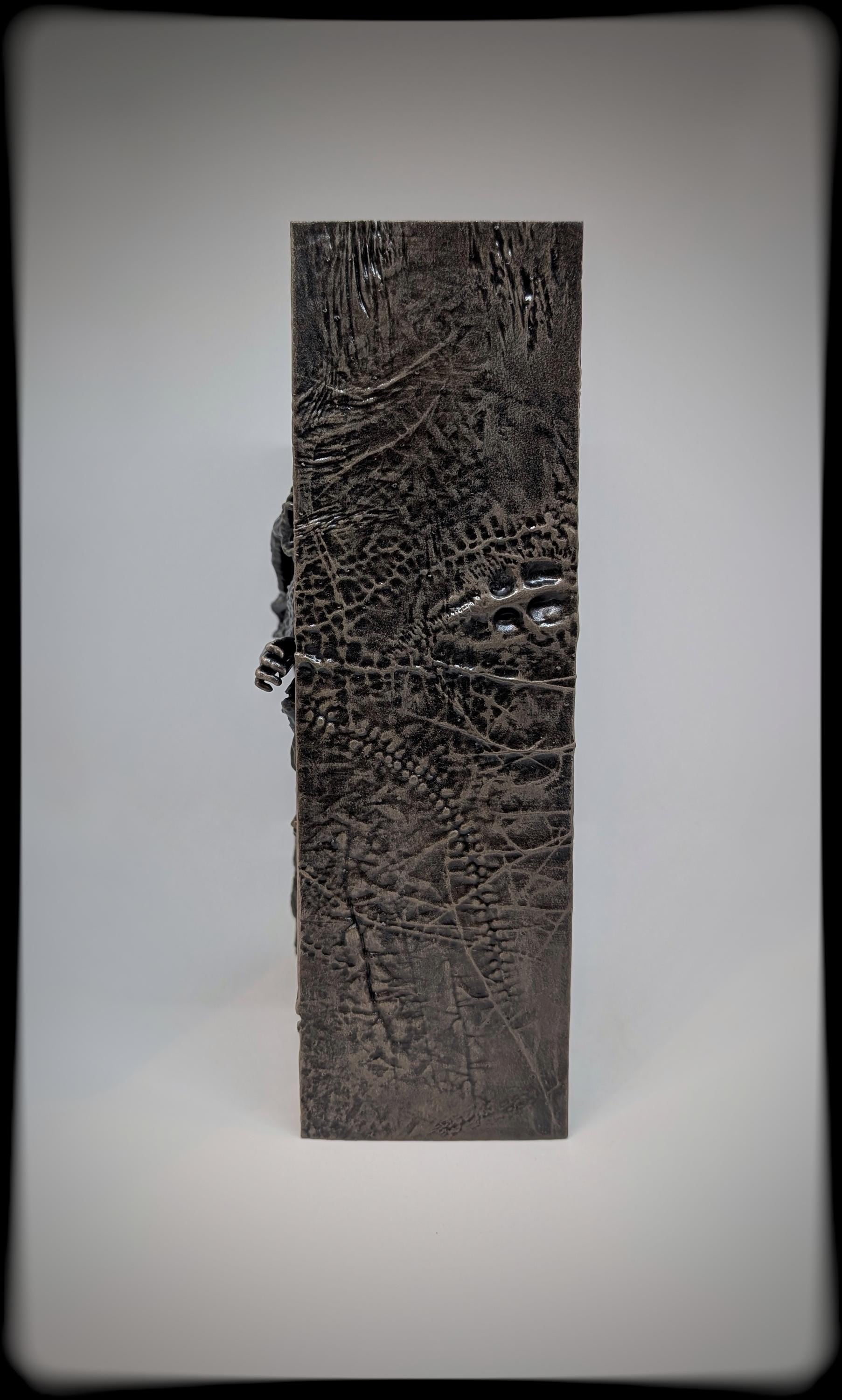 Inspired by Zdzislaw Beksinski 3D Resin Sculpture, Height 10.43 in (26.5 cm/265mm)