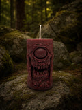 One-Eyed Monster Candle, Height 3.54 in (9 cm)  Dark Art Gothic /Sci-Fi Decor
