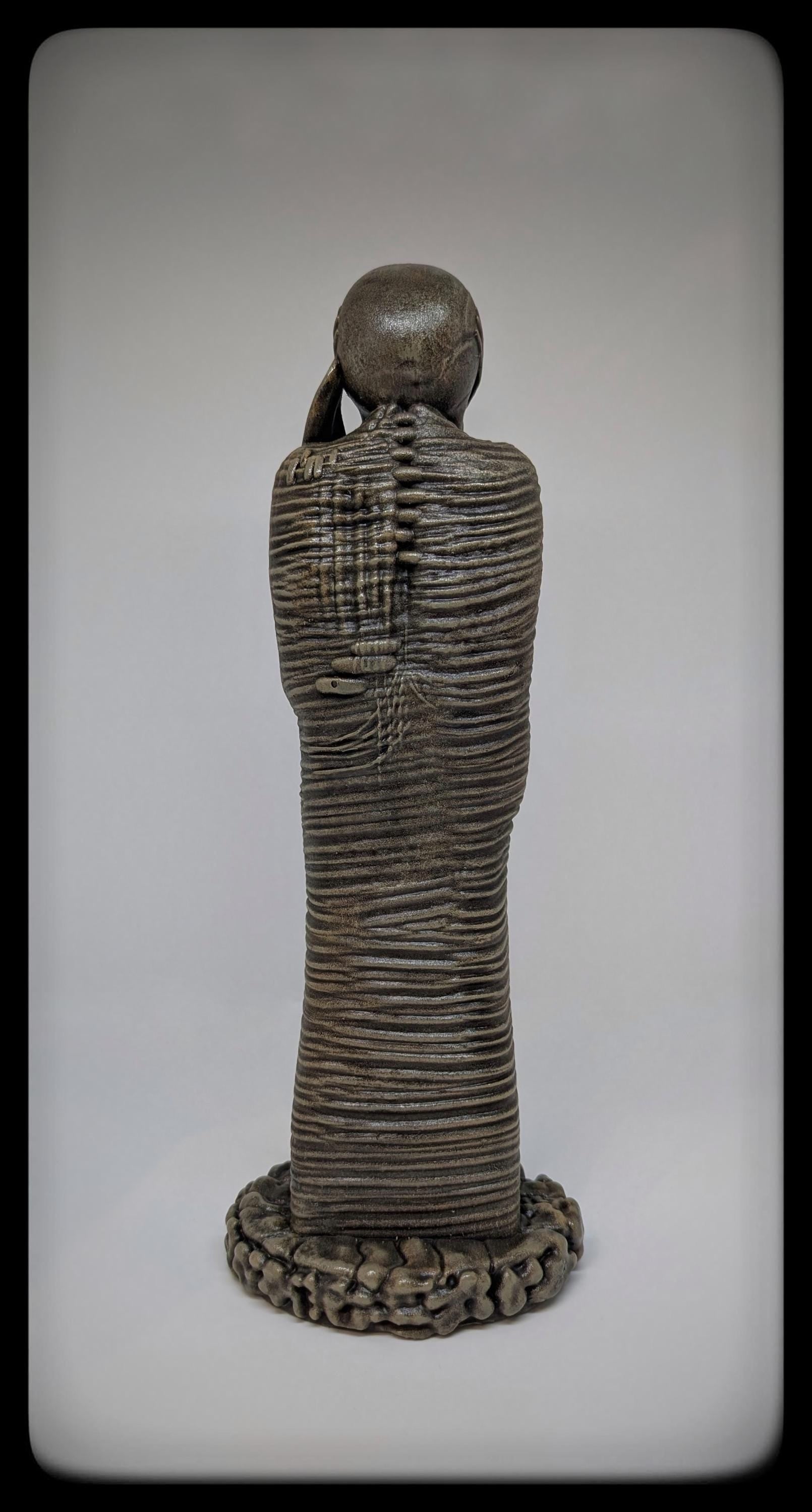 Inspired by H.R. Giger- Samurai Sculpture -12.4 in (31.5cm/315mm) 3D Resin Art