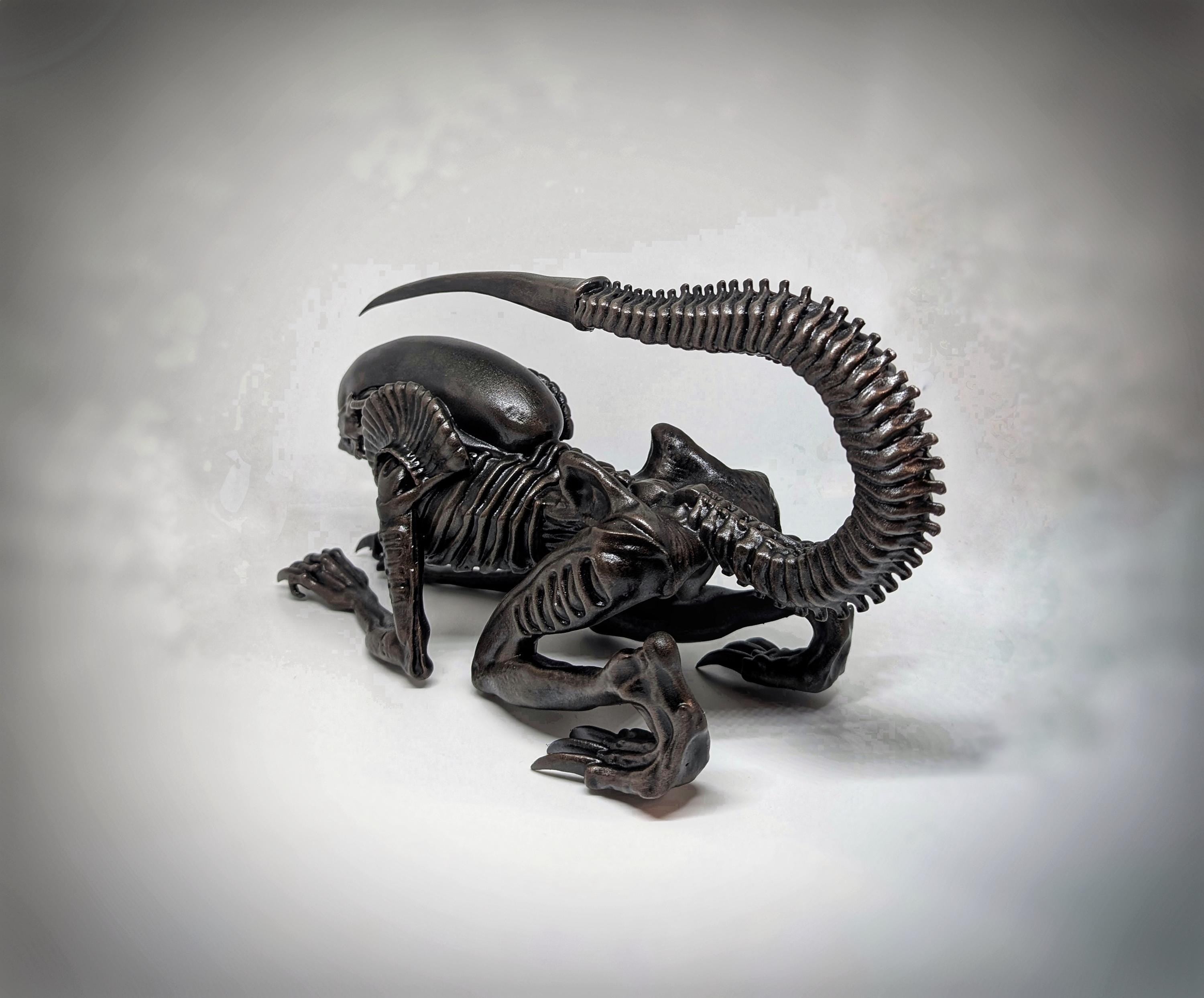 Inspired H.R. Giger Necronom Alien III 6.7" (17cm /170mm) x 13" (33cm/330mm)
