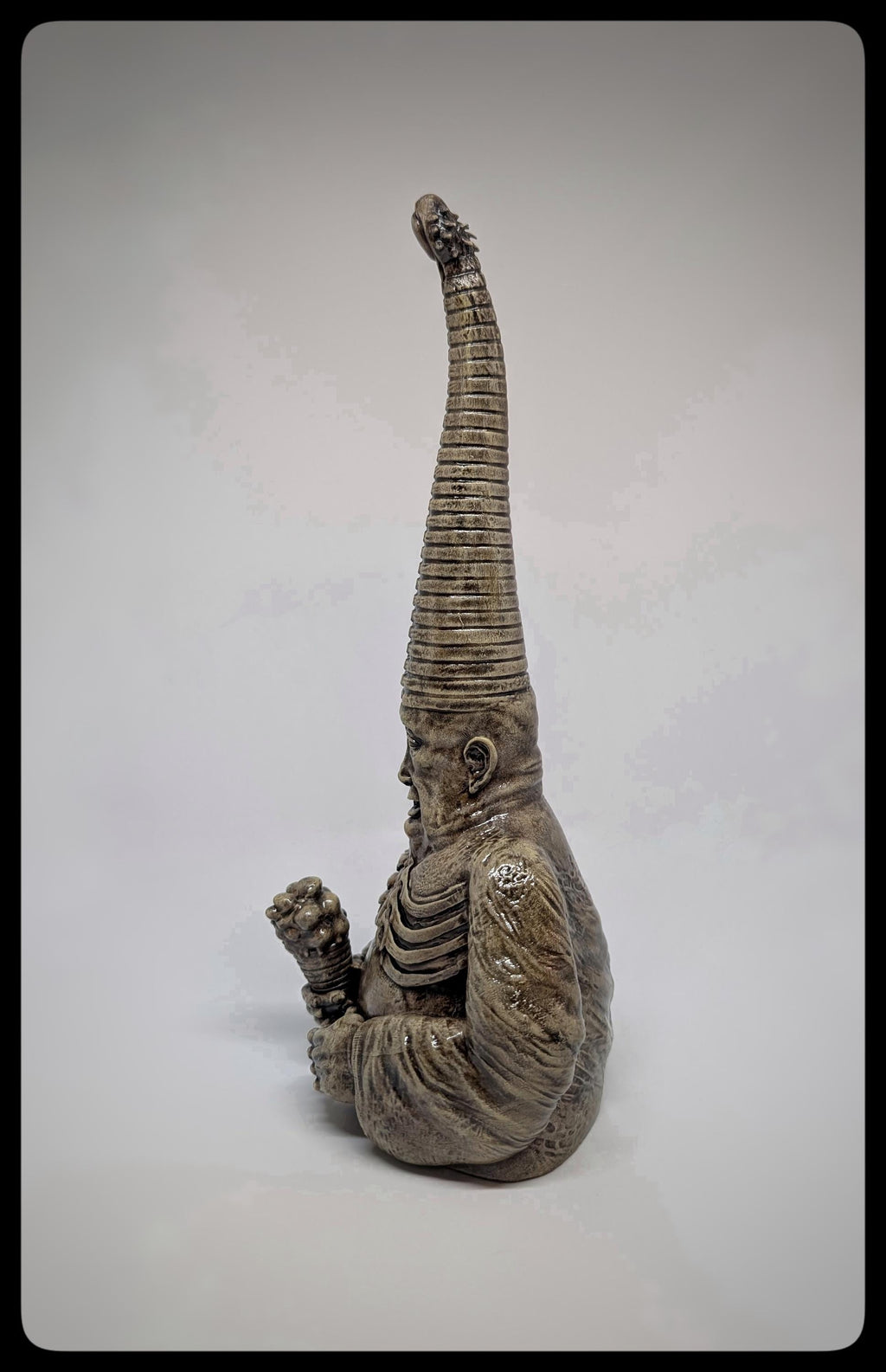 Inspired by H.R. Giger A. Crowley 3D Resin Sculpture 11.8in (30 cm/300 mm)