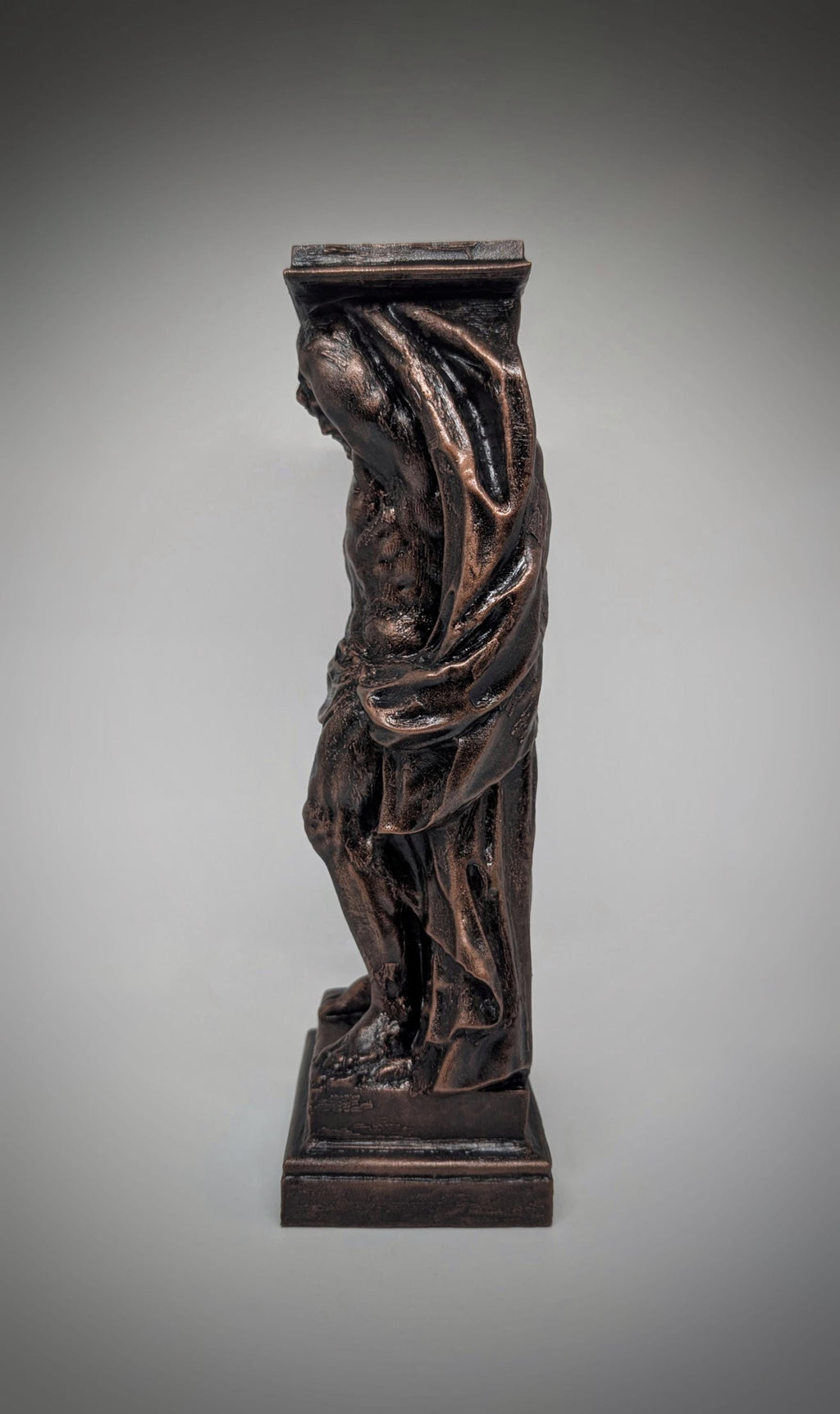 Atlas Titan Statue 11.4" (29 cm/290mm) Hand-Painted 3D Resin Sculpture Figure