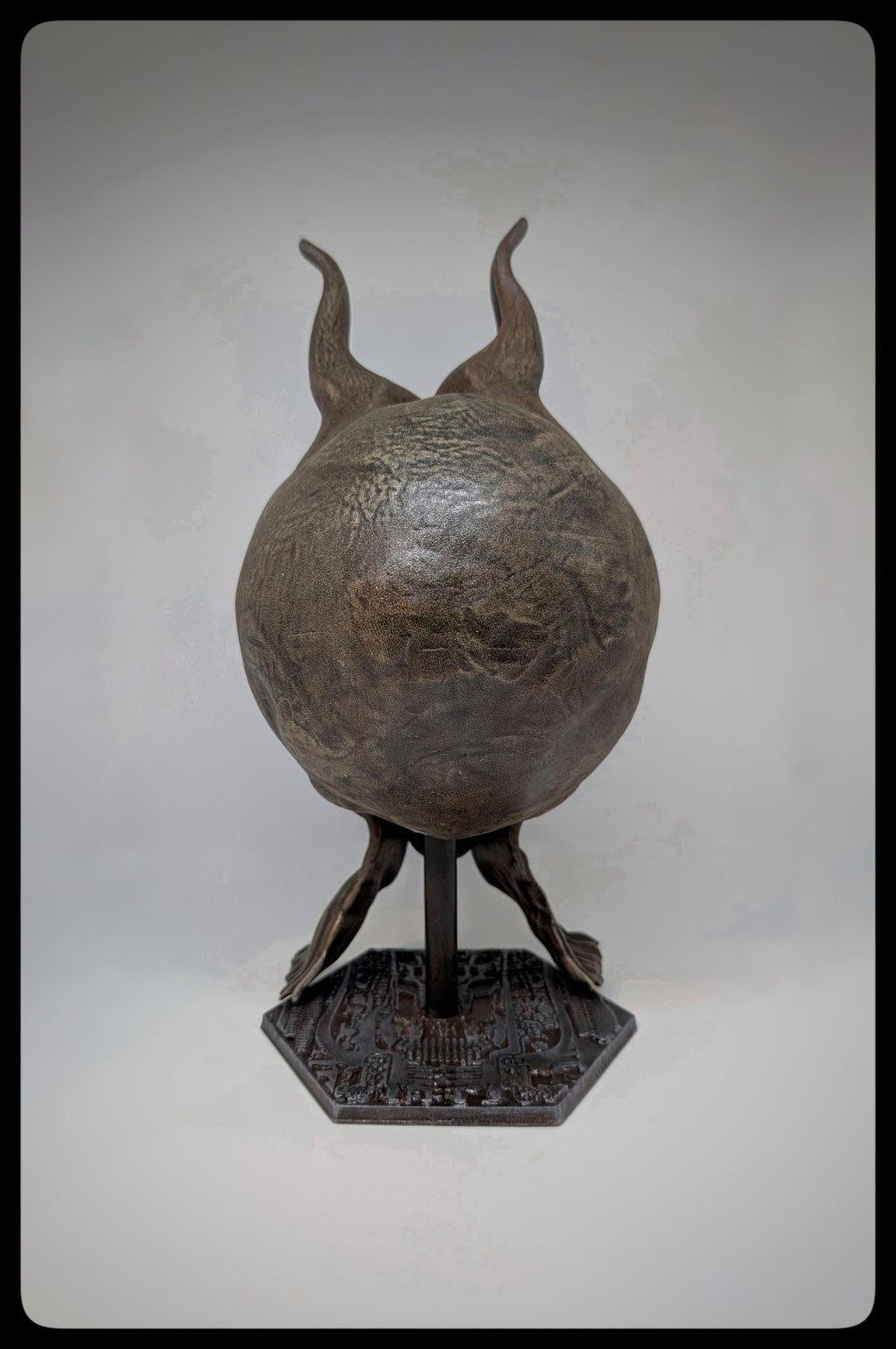 Inspired by H.R. Giger – The Tourist / Height 11.8 in (30 cm) 3D Resin Sculpture