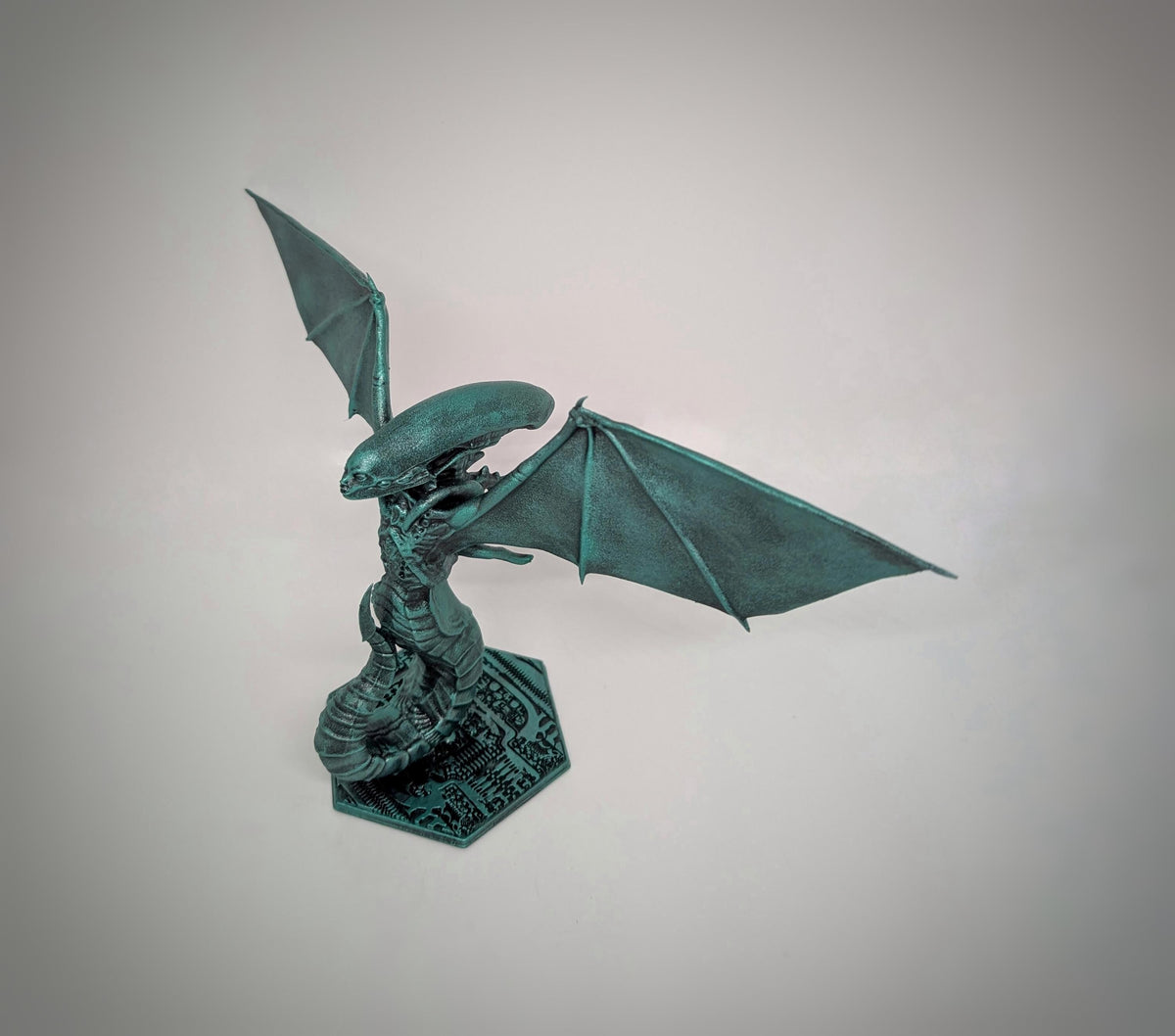 Medusa / Lady Xenogoyle 3D Resin Figure – 5.9 in (15 cm/150mm)