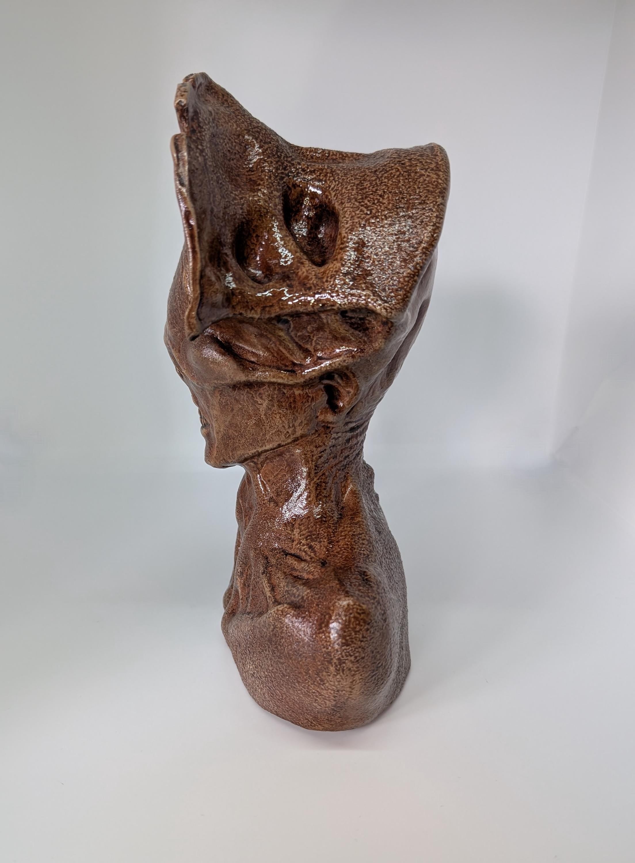 Inspired The Angel of Death - Sculpture  3D Printed Resin - Height 8.66" (22 cm / 220 mm)