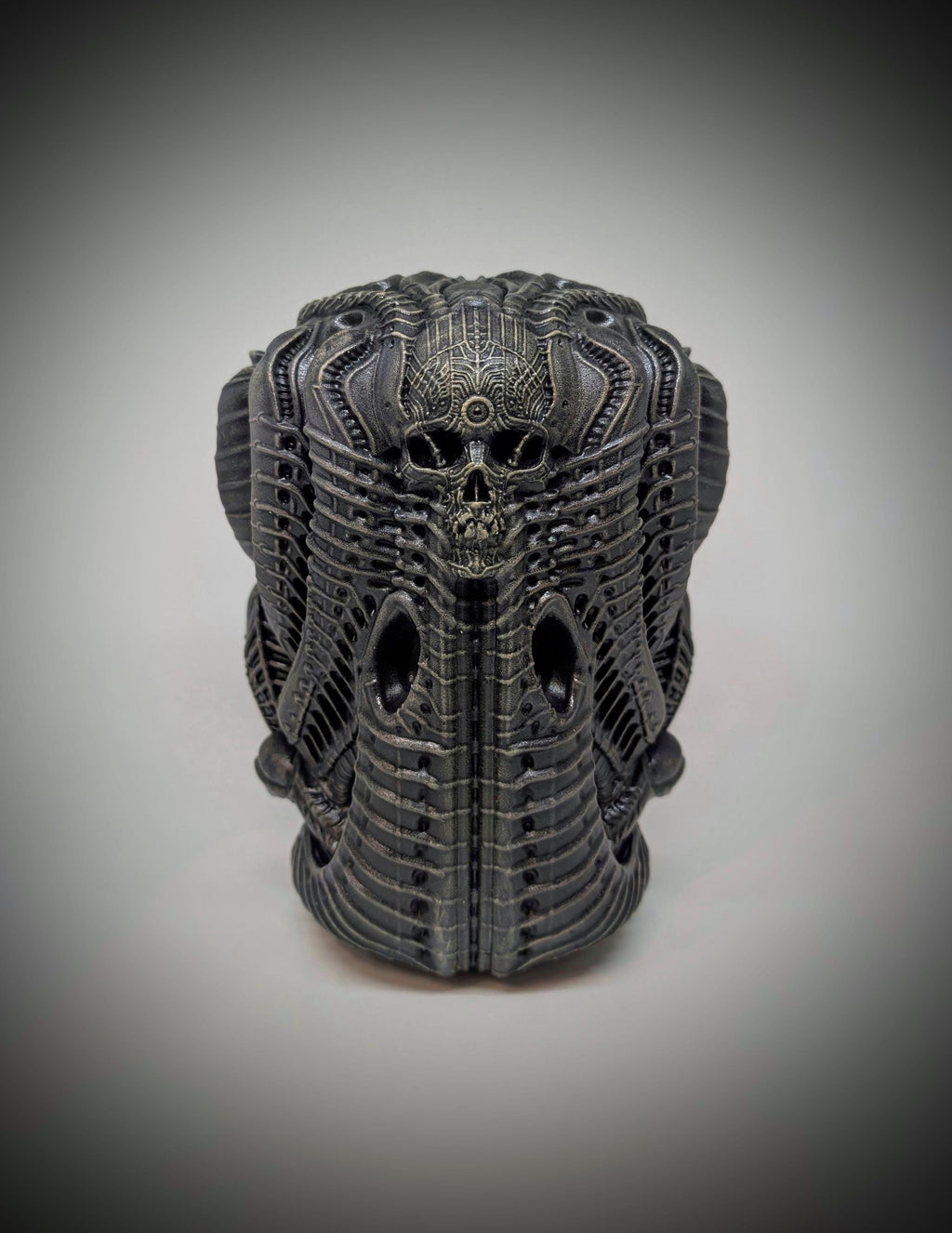 Inspired by H.R.Giger, Bio Craft -Mother Urn Statue 8.7"(22cm/220mm)