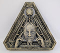 Inspired by H.R. Giger Biomechanical Triangle 6.5" 3D Resin Print Model
