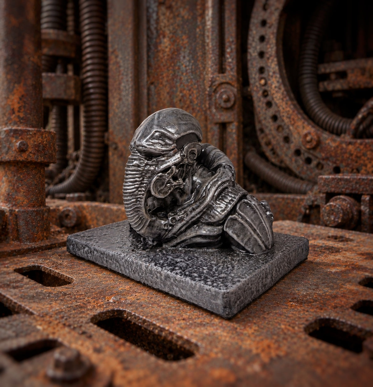 Prometheus The Engineer 3D Printed Resin Statue Hand-Painted 6.89 in (17.5 cm)