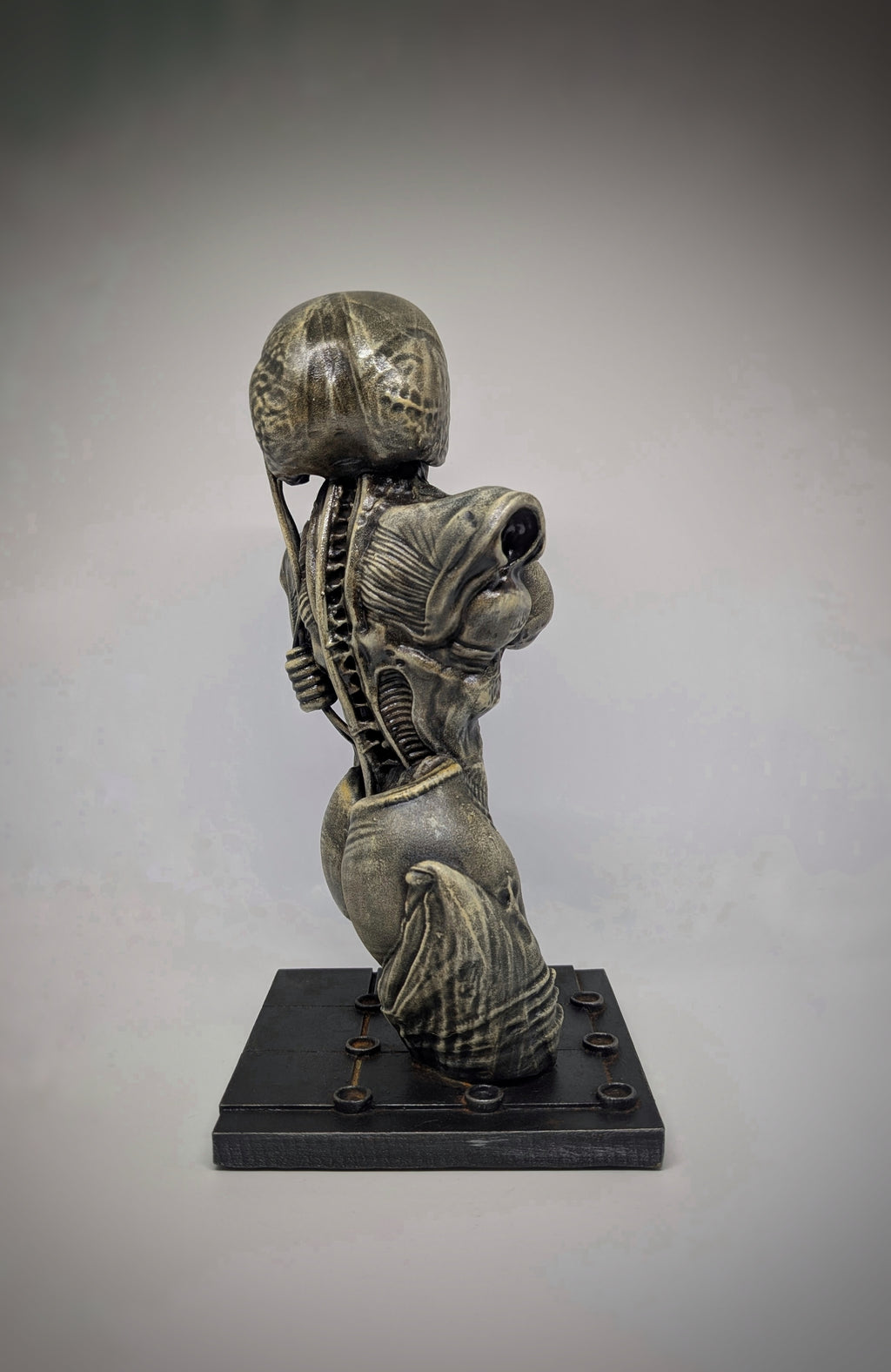 Inspired by H.R. Giger Atomic Children (1967) 3D Resin Sculpture 11in (28 cm)